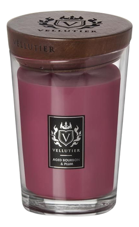 Vellutier Ароматическая свеча Aged Bourbon & Plum (Сливовый бурбон)