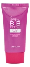 Lebelage Многофункциональный BB крем с экстрактом розы Dr. Derma Hot Pink Cream SPF50+ PA+++ 30мл