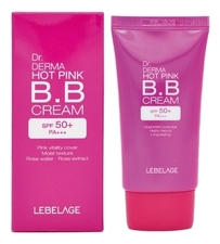 Lebelage Многофункциональный BB крем с экстрактом розы Dr. Derma Hot Pink Cream SPF50+ PA+++ 30мл