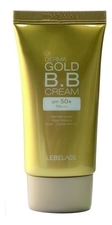 Lebelage BB крем для лица с золотом и экстрактом икры Dr. Derma Gold Cream SPF50+ PA+++ 30мл
