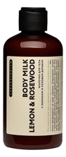 Laboratorium Молочко для тела с эфирными маслами лимона и розового дерева Lemon & Rosewood Body Milk 200мл