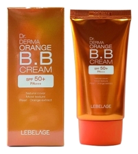 Lebelage BB крем для лица с экстрактами жемчуга и апельсина Dr. Derma Orange Cream SPF50+ PA+++ 30мл