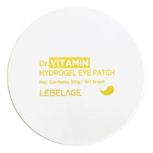 Lebelage Гидрогелевые патчи для глаз с витаминами Dr. Vitamin Hydrogel Eye Patch 60шт