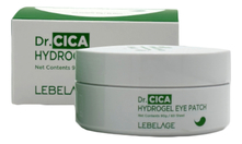 Lebelage Гидрогелевые патчи для кожи вокруг глаз с экстрактом центеллы азиатской Dr. Cica Hydrogel Eye Patch 60шт