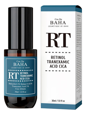 Cos De Baha Сыворотка против пигментации с транексамовой кислотой RT Retinol Tranexamic Serum 30мл