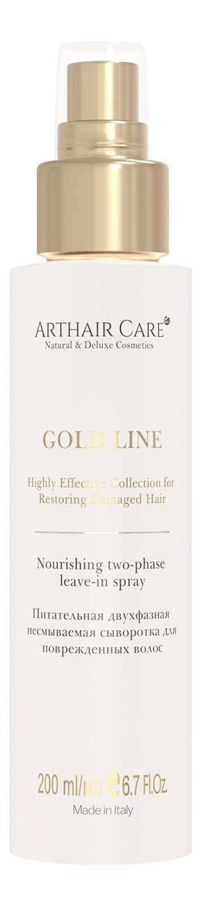 

Питательная двухфазная сыворотка для облегчения расчесывания волос Gold Line Nourishing Two-Phase Leave-In Spray 200мл