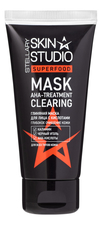 Stellary Глиняная маска для лица с кислотами Skin Studio Superfood AHA-Treatment Clearing Mask 50мл