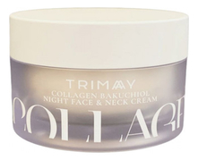 Trimay Ночной крем для кожи лица и шеи с коллагеном и бакучиолом Collagen Bakuchiol Night Face & Neck Cream 50мл