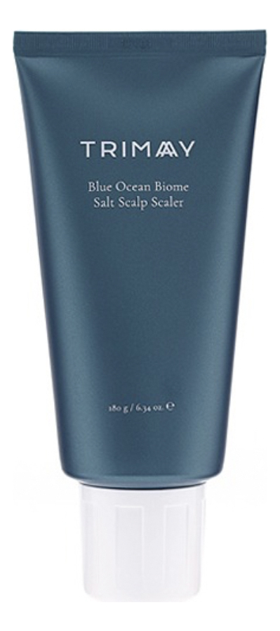 Trimay пилинг для кожи головы с морской солью и пробиотиками blue ocean ...