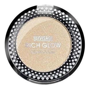 Стойкие тени с металлическим сиянием Rich Glow Eyeshadow 2г