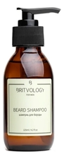 BRITVOLOGY Шампунь для бороды с пантенолом и витамином Е Beard Shampoo 125мл