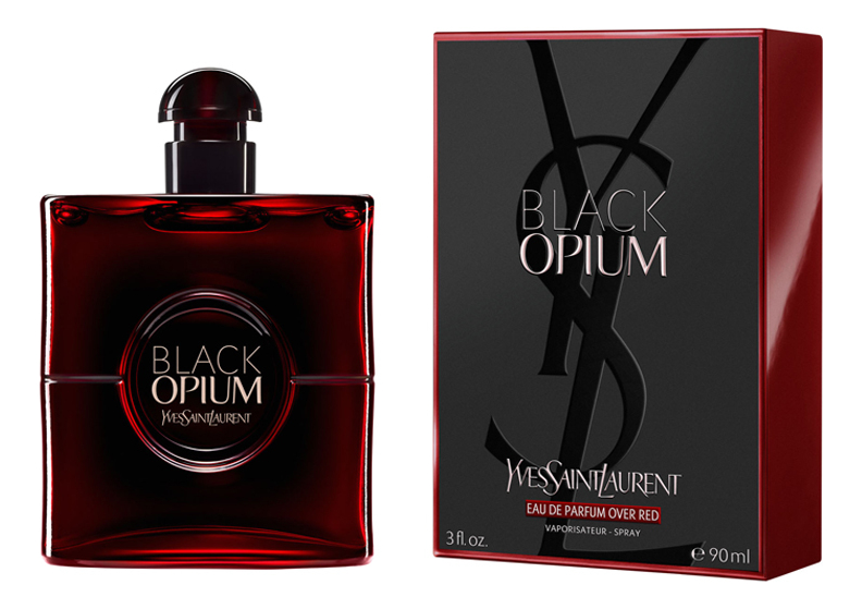 Yves Saint Laurent black opium over red купить элитные духи для женщин ...