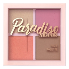 RELOUIS Палетка для макияжа лица Paradiso Relouis Sun Face Palette 12г