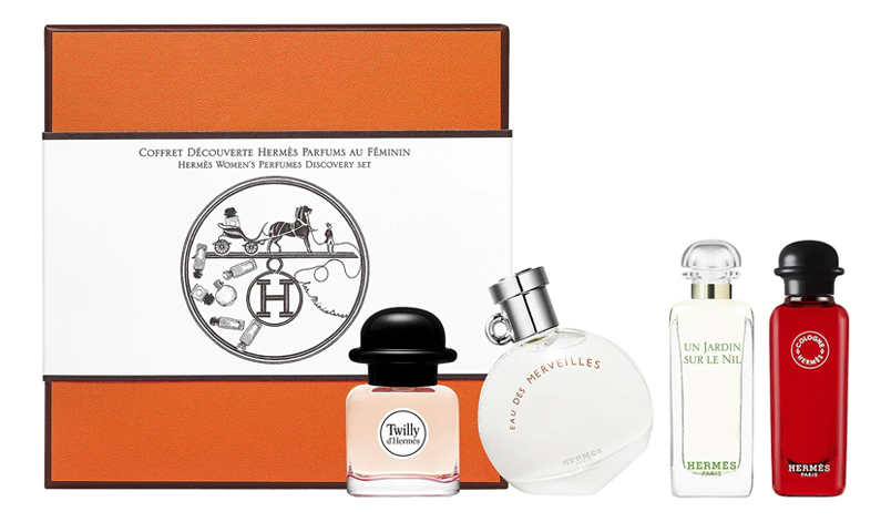 

Discovery Set For Women: набор 4*7,5мл (Twilly + Un Jardin + Eau De Rhurbarbe Ecarlate + Eau Des Merveilles), Discovery Set For Women