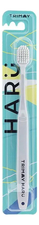 Trimay Зубная щетка с антибактериальным покрытием Haru White Toothbrush 