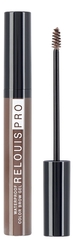 Оттеночный водостойкий гель для бровей Relouis PRO Waterproof Color Brow Gel 6г