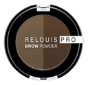 Тени для бровей Relouis PRO Brow Powder 3г