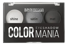 BelorDesign Тени для век 3-х цветные Color Mania 5г
