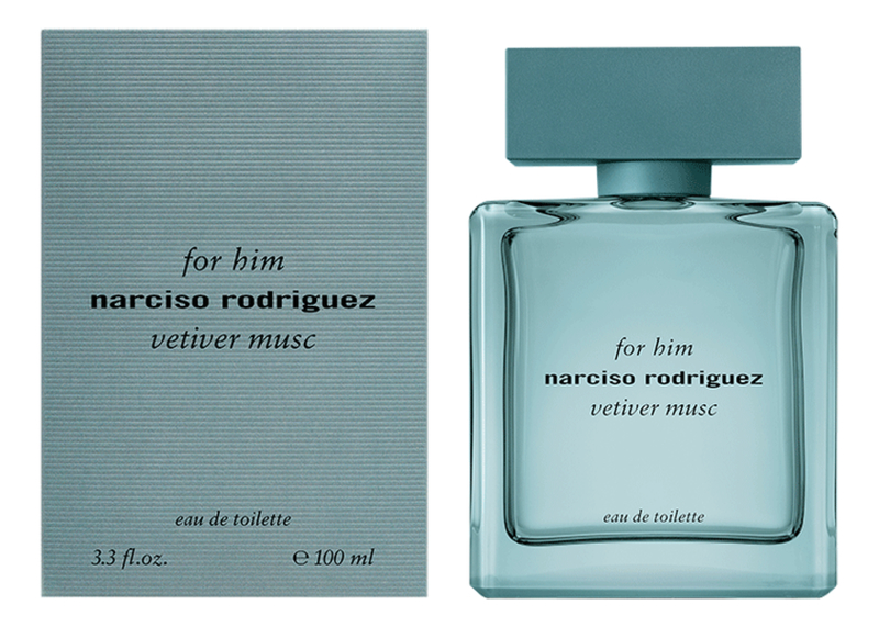 For Him Vetiver Musc: туалетная вода 100мл narciso rodriguez дезодорант стик for him