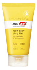 CKD Очищающий гель для лица и тела Lacto-Derm Beneficial Moisturizing Skin Wash