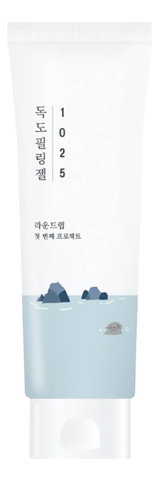 Round Lab деликатный отшелушивающий гель для лица 1025 dokdo peeling ...