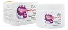 Ekel Крем для лица с гиалуроновой кислотой Age Recovery Cream Hyaluronic Acid 100г