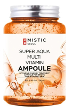 MISTIC Мультивитаминная сыворотка для лица Super Aqua Multi Vitamin Ampoule 250мл