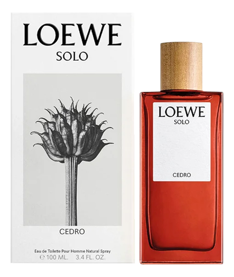 

Solo Loewe Cedro: туалетная вода 100мл, Solo Loewe Cedro
