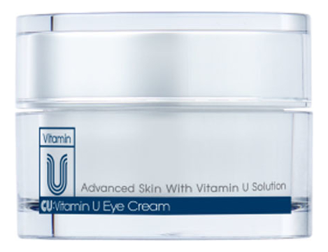Антивозрастной пептидный крем для кожи вокруг глаз CU: Vitamin U Eye Cream 16г cosmedix средство для ухода за телом a lift overnight vitamin a body treatment
