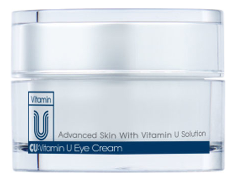 Антивозрастной пептидный крем для кожи вокруг глаз CU: Vitamin U Eye Cream 16г подводка для глаз revolution makeup neon heart coloured liquid eyeliner lemon yellow