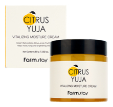 Farm Stay Крем для лица с экстрактом юдзу Citrus Yuja Vitalizing Moisture Cream 80г