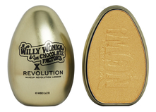 Makeup Revolution Хайлайтер для лица Willy Wonka & The Chocolate Factory I Want It Now! Golden Egg Highlighter 6,6г