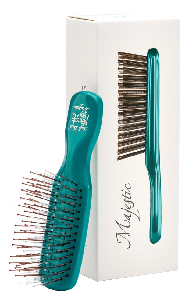 Majestic расческа для волос mini pearl green в Москве — купить расчески ...