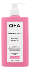 Q+A Масло для душа Vitamin A.C.E Cleansing Shower Oil 250мл