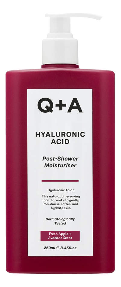 Увлажняющий крем для тела Hyaluronic Acid Post-Shower Moisturiser 250мл 3pcs set 300 hole pressurized bath shower head water saving booster