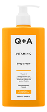 Q+A Крем для тела Vitamin C Body Cream 250мл