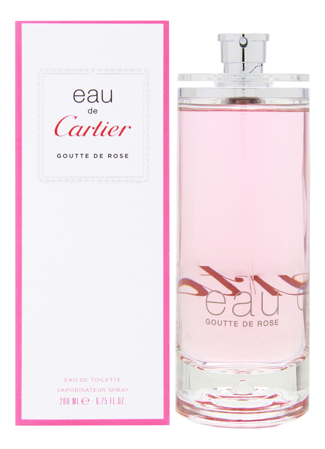 

Eau de Cartier Goutte de Rose: туалетная вода 200мл, Eau De Cartier Goutte De Rose