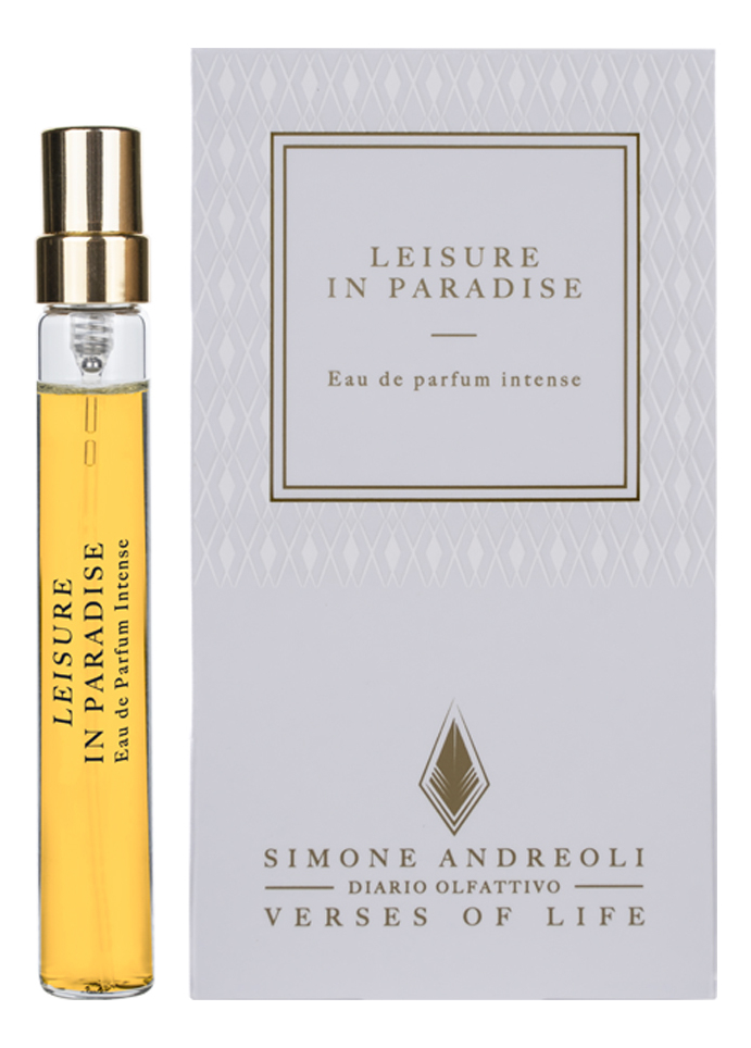 Leisure In Paradise: парфюмерная вода 7,5мл заетойщина философическая поэма