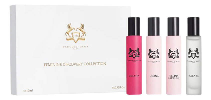 

Feminine Discovery: набор 4*10мл (Delina + Delina Exclusif + Oriana + Valaya), Feminine Discovery