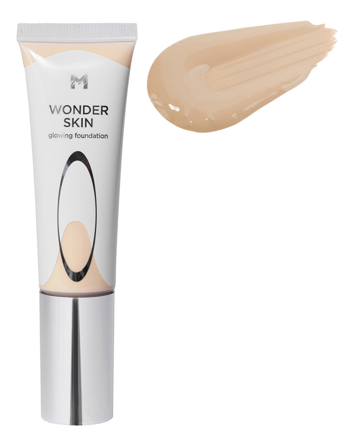 Сияющая тональная основа для лица Wonder Skin 35мл WS5 1530₽