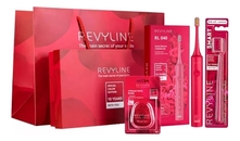 Revyline Набор Viva Magenta Special Color Edition No1 (зубная щетка RL 040 + мануальная щетка Smart + зубная нить 50м + пакет)