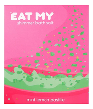 EAT MY brand Соль шиммер для ванны Мятно-лимонные пастилки 400г