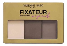 Vivienne Sabo Палетка для бровей Fixateur Superb Brow Powder 4г