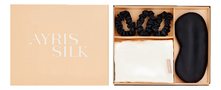 Ayris Silk Подарочный набор цвет в ассортименте (наволочка + маска + резинки 3шт)