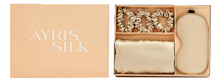 Ayris Silk Подарочный набор цвет в ассортименте (наволочка + маска + резинки 3шт)