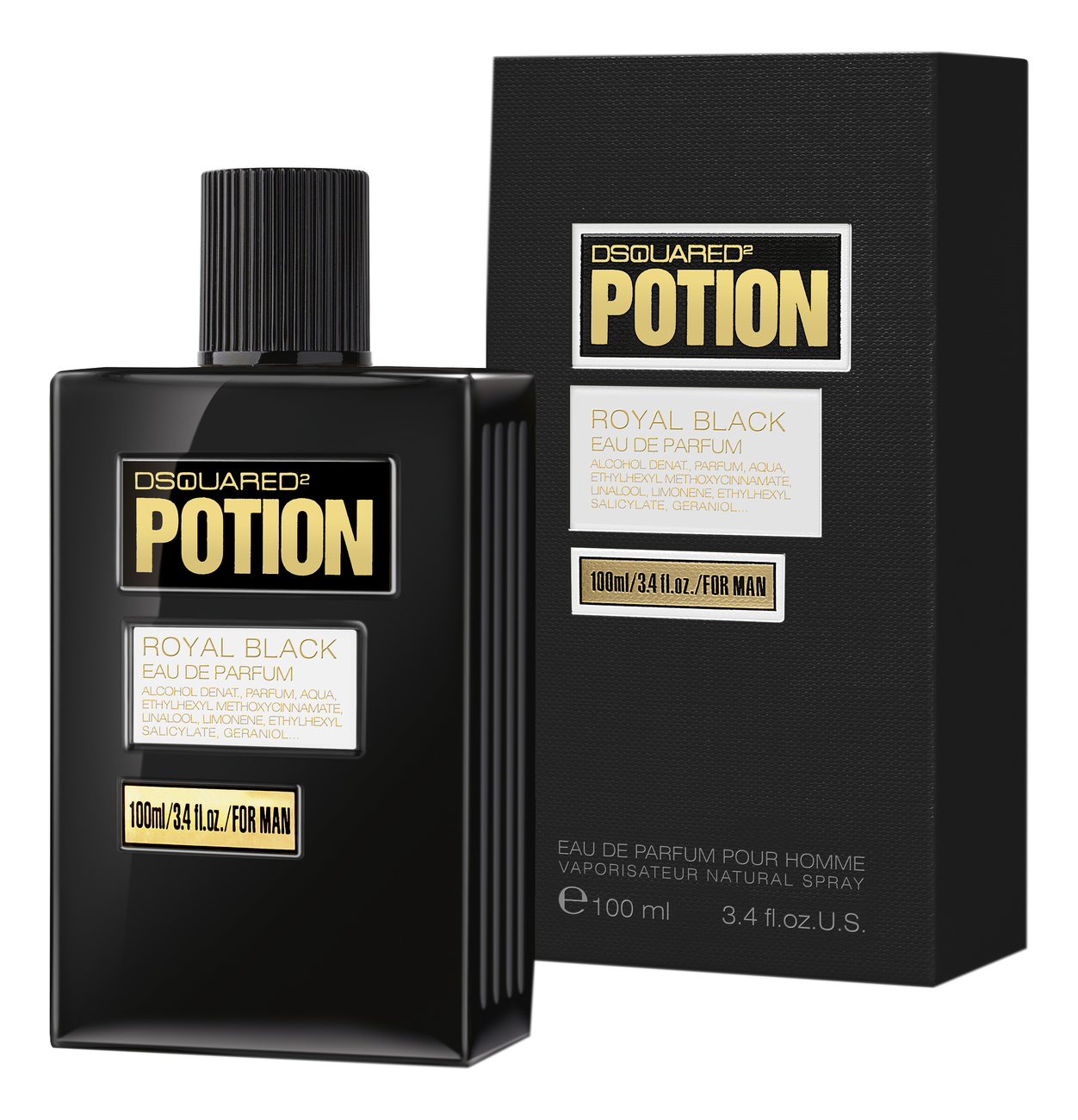 

Potion Royal Black: парфюмерная вода 100мл, Potion Royal Black