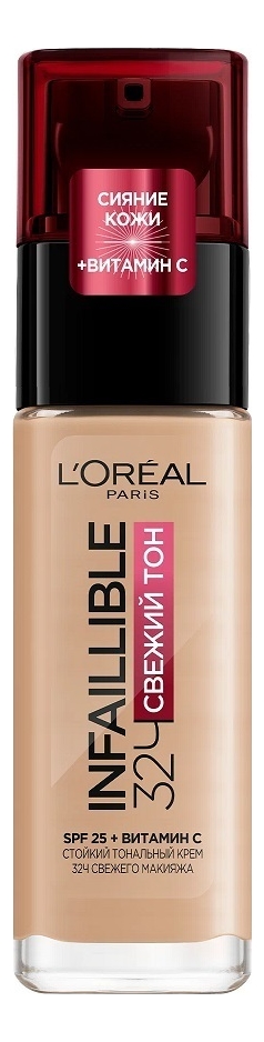 L'oreal тональный крем для лица свежий тон infaillible 32h 30мл ...