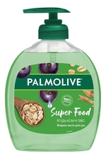 Palmolive Жидкое мыло для рук Ягоды асаи и овес Super Food 300мл