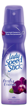 Lady Speed Stick Дезодорант-спрей Черная орхидея Fresh & Essence 150мл