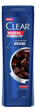 CLEAR Шампунь против перхоти с ароматом темного шоколада Axe Dark Temptation Clear 380мл